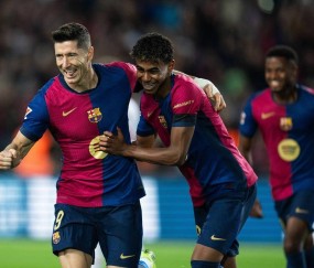 随着巴萨3-0大胜莱万特，黄潜2-1逆转瓦伦西亚，西甲最新积分如下