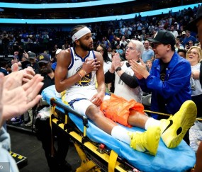 勇士官宣穆迪左膝髌腱撕裂赛季报销 将于本周接受手术