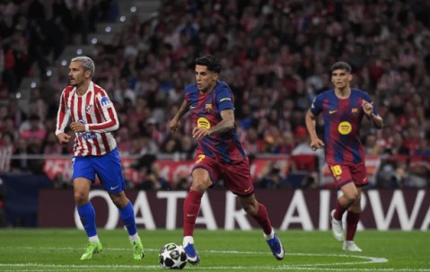 欧冠一夜悲喜！亚马尔救主难挡红牌魔咒，巴黎双杀利物浦，巴萨命苦出局