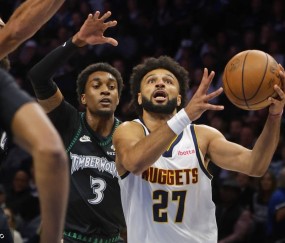 约基奇连场三双默里43+6 华子缺阵掘金擒森林狼