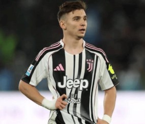 米兰体育报道：尤文前锋小孔塞桑进球荣膺意甲3月最佳