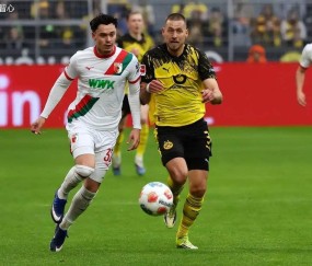 2-0奥格斯堡＋斩获联赛2连胜＋还剩8轮落后拜仁9分！