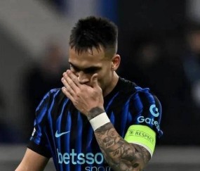 比目鱼肌受伤，国米队长劳塔罗缺阵约一月，多线作战面临调整